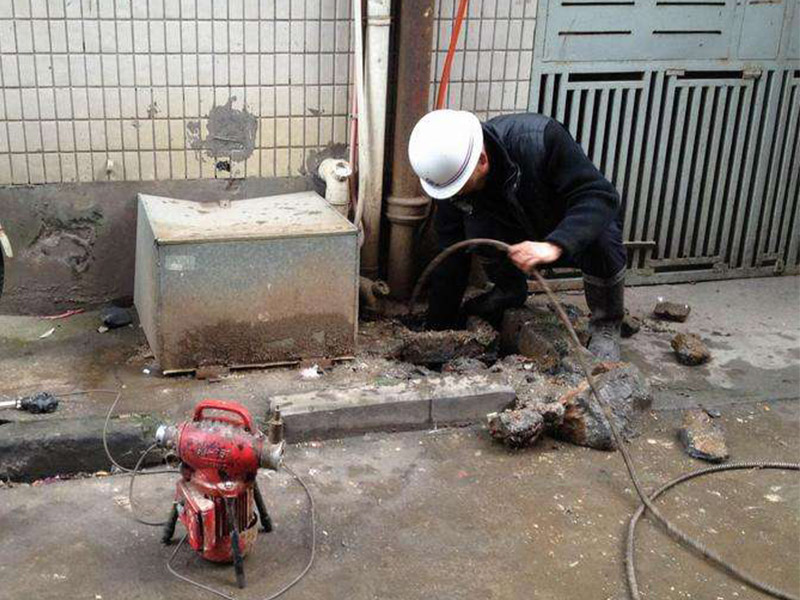 雨山疏通下水道-洗菜池疏通